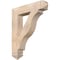 Ekena Millwork Funston Arts & Crafts Smooth Bracket, Douglas Fir, 5 1/2"W x 30"D x 36"H BKT06X30X36FST03SDF - alternate 1